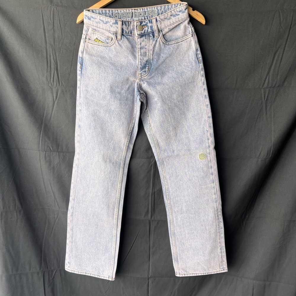 Drew House Wide Leg Jeans To Ted Lavender Size 26 …b38